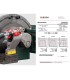 1IBT 1.800 Nm Square Drive Hydraulic Torque Wrench