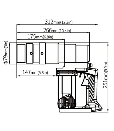 TC Bolts Electric Shear Wrench S-27LP
