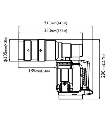 TC Bolts Electric Shear Wrench S-36L