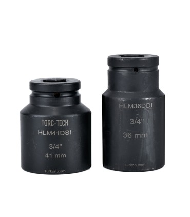 13mm M8 Heavy-Duty Impact Socket 3/4″ Drive—HLM13DSI | Torc-Tech