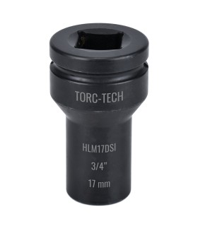 17mm M10 Heavy-Duty Impact Socket 3/4″ Drive—HLM17DSI | Torc-Tech