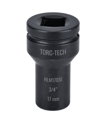17mm M10 Heavy-Duty Impact Socket 3/4″ Drive—HLM17DSI | Torc-Tech