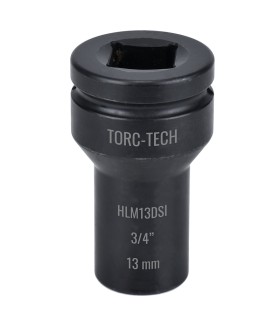 13mm M8 Heavy-Duty Impact Socket 3/4″ Drive—HLM13DSI | Torc-Tech